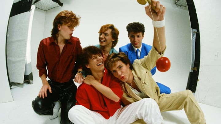 Duran Duran At Photo Studio In Tokyo