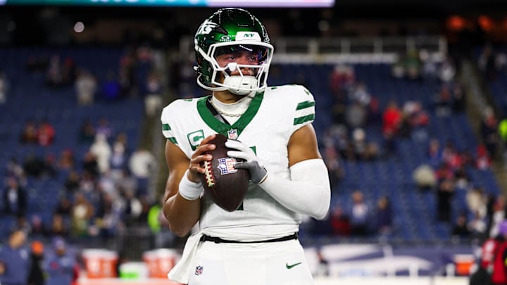 New York Jets quarterback Justin Fields