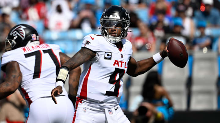 Michael Penix Jr. and the Falcons offense were shut out on Sunday.