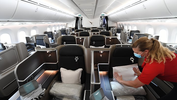 Qantas Prepares For Resumption Of International Travel In NSW 