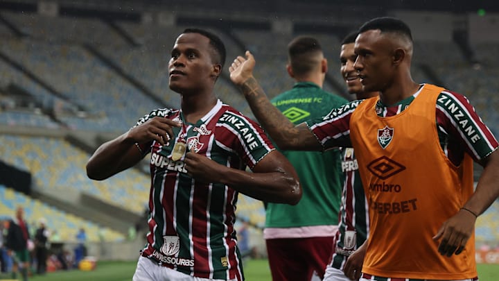 Arias marcou o gol da vitória do Fluminense contra o Cruzeiro