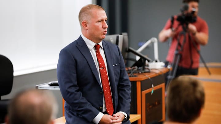 New Oklahoma athletic director Roger Denny