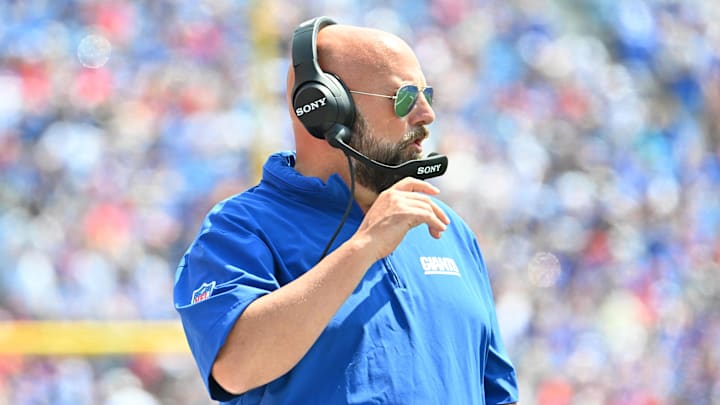 New York Giants head coach Brian Daboll  
