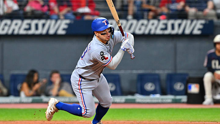 Texas Rangers v Cleveland Guardians Texas Rangers v Cleveland Guardians