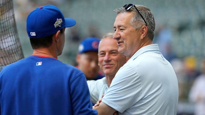 Division Series - Chicago Cubs v Milwaukee Brewers - Game One Division Series - Chicago Cubs v Milwaukee Brewers - Game One