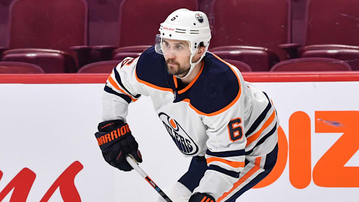 Kris Russell - Edmonton Oilers v Montreal Canadiens