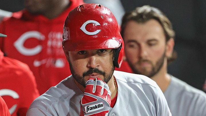 Cincinnati Reds infielder Eugenio Suarez