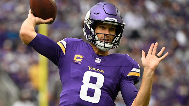 Minnesota Vikings quarterback Kirk Cousins