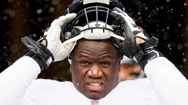 Germain Ifedi with the Seattle Seahawks Germain Ifedi with the Seattle Seahawks