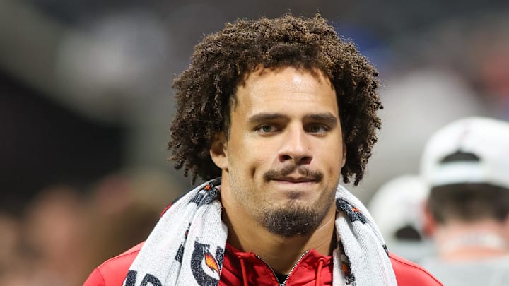 Atlanta Falcons linebacker Bralen Trice