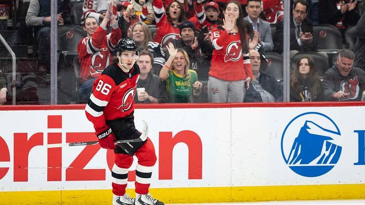 New Jersey Devils center Jack Hughes (86): Luther Schlaifer-Imagn Images New Jersey Devils center Jack Hughes (86): Luther Schlaifer-Imagn Images