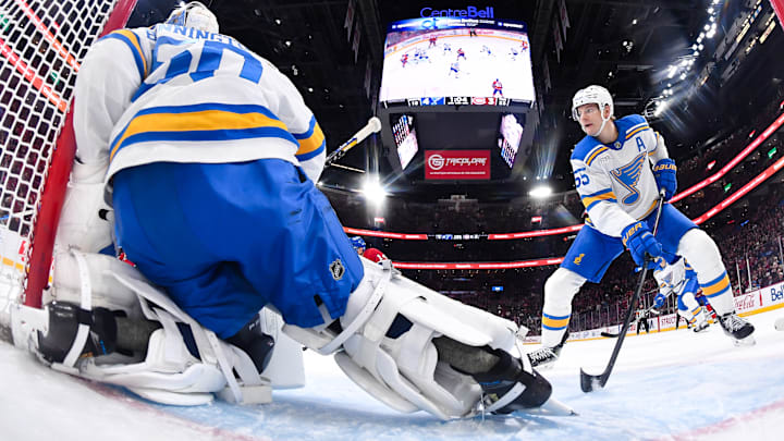 St. Louis Blues v Montreal Canadiens St. Louis Blues v Montreal Canadiens