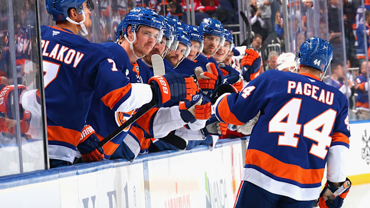 Detroit Red Wings v New York Islanders Detroit Red Wings v New York Islanders