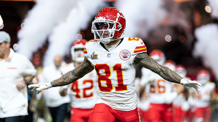 Kansas City Chiefs returner and wide receiver Nikko Remigio. Kansas City Chiefs returner and wide receiver Nikko Remigio.