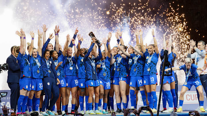 The USWNT won the 2024 instalment of the SheBelieves Cup