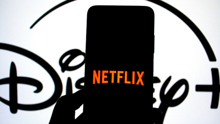 Disney Plus and Netflix logos