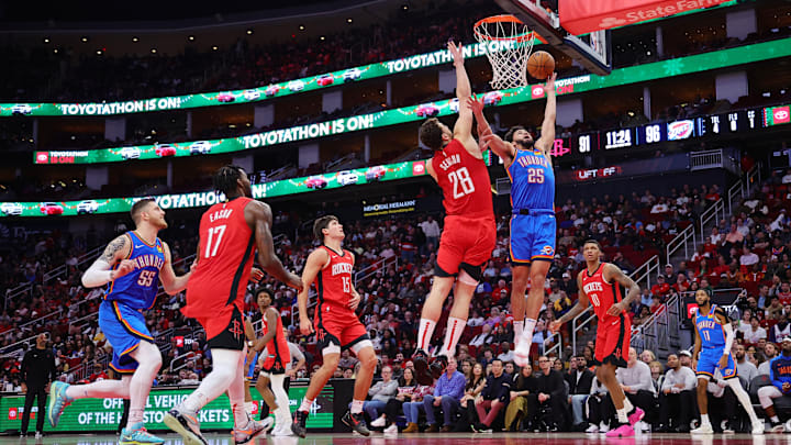 The Houston Rockets enjoyed a big win over the Thunder on Sunday