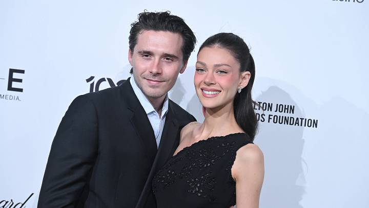 WEST HOLLYWOOD, CALIFORNIA - MARCH 15: Brooklyn Beckham, Nicola Peltz Beckham at Elton John AIDS Foundation s 34th Annual Academy Awards Viewing Party on March 15, 2026 in West Hollywood, California. WEST HOLLYWOOD, CALIFORNIA - MARCH 15: Brooklyn Beckham, Nicola Peltz Beckham at Elton John AIDS Foundation s 34th Annual Academy Awards Viewing Party on March 15, 2026 in West Hollywood, California.