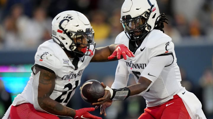 Cincinnati Bearcats take on West Virginia Mountaineers at Milan Puskar Stadium in 2023