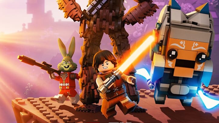 LEGO Star Wars: Rebuild the Galaxy: Pieces of the Past poster reveal from Star Wars Celebration Japan. Image Credit: StarWars.com