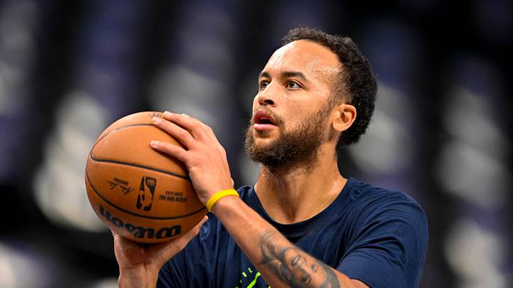 Minnesota Timberwolves forward Kyle Anderson (12) warms up before the game between the Dallas Mavericks and the Minnesota Timberwolves at the American Airlines Center on Mar. 30, 2026. Minnesota Timberwolves forward Kyle Anderson (12) warms up before the game between the Dallas Mavericks and the Minnesota Timberwolves at the American Airlines Center on Mar. 30, 2026.