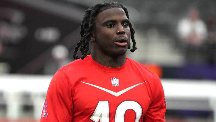 AFC receiver Tyreek Hill of the Miami Dolphins (10)