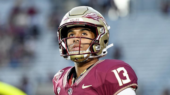 Florida State Seminoles quarterback Jordan Travis