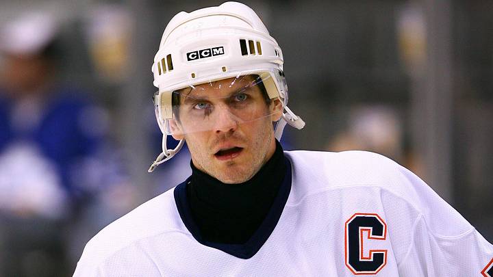 Nov 20, 2006; Toronto, ON, Canada; New York Islanders defenseman (79) Alexei Yashin warms up before playing against the Toronto Maple Leafs at the Air Canada Centre. Mandatory Credit: Tom Szczerbowski-USA TODAY Sports Copyright Tom Szczerbowski