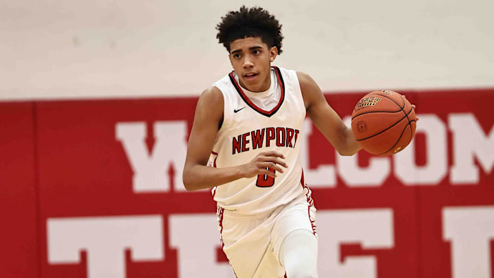 Newport's Taylen Kinney (0)