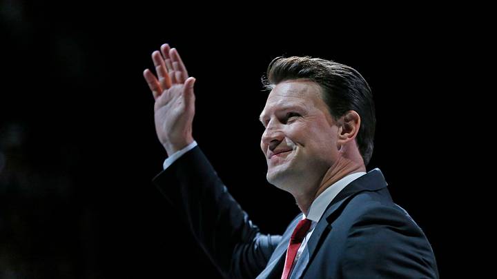 Toronto Maple Leafs executive Shane Doan, the father of Buffalo Sabres winger Josh Doan