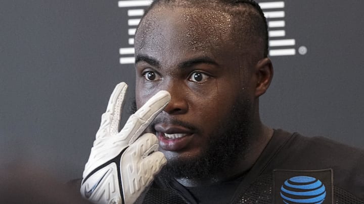 Atlanta Falcons defensive end Grady Jarrett is under-appreciated in NFL circles outside of Atlanta. Atlanta Falcons defensive end Grady Jarrett is under-appreciated in NFL circles outside of Atlanta.