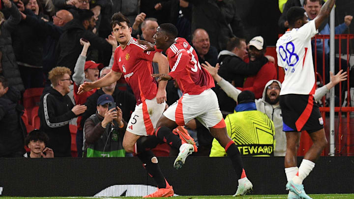 Harry Maguire e Mainoo marcaram na prorrogação