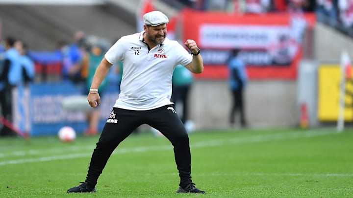 Steffen Baumgart war in Feierlaune