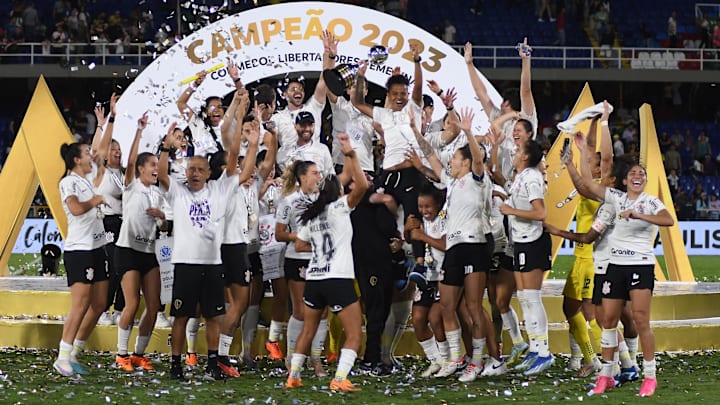 O Corinthians é o atual campeão da Libertadores Feminina.