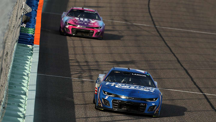 Kyle Larson, Alex Bowman, Hendrick Motorsports, NASCAR