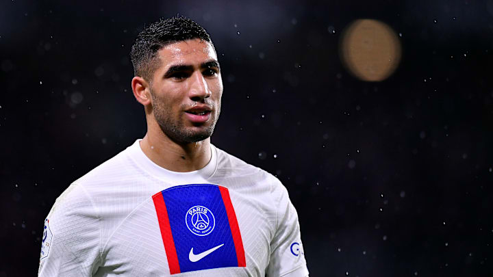 Achraf Hakimi ne sera pas présent pour l'entraînement de samedi.