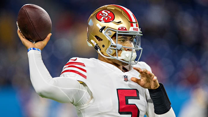 San Francisco 49ers QB Trey Lance