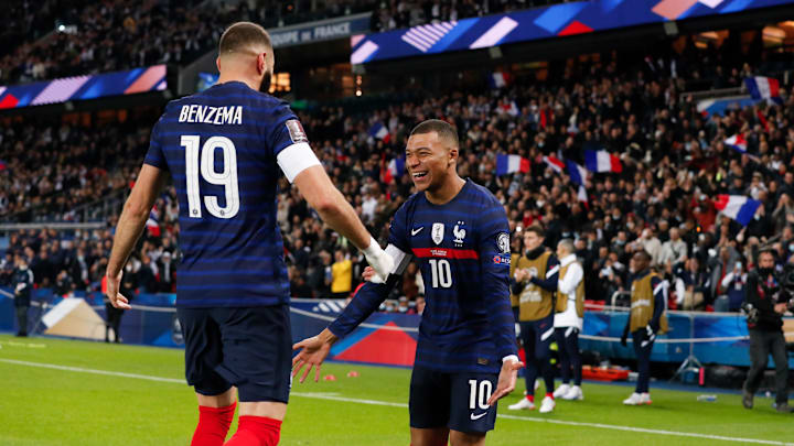 Karim Benzema y Kylian Mbappe clasificados para el Mundial Karim Benzema y Kylian Mbappe clasificados para el Mundial