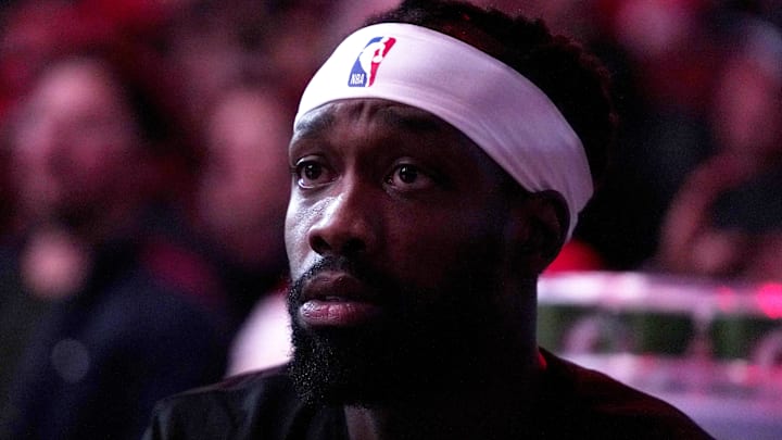 Feb 26, 2023; Chicago, Illinois, USA; Chicago Bulls guard Patrick Beverly (21) before a game against the Washington Wizards at United Center. Mandatory Credit: David Banks-Imagn Images Feb 26, 2023; Chicago, Illinois, USA; Chicago Bulls guard Patrick Beverly (21) before a game against the Washington Wizards at United Center. Mandatory Credit: David Banks-Imagn Images