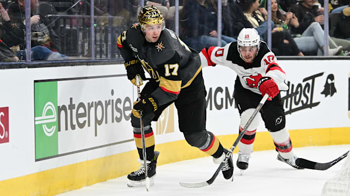 New Jersey Devils v Vegas Golden Knights