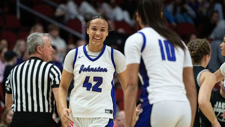 Amani Jenkins helped Johnston claim a second straight Class 5A state title.