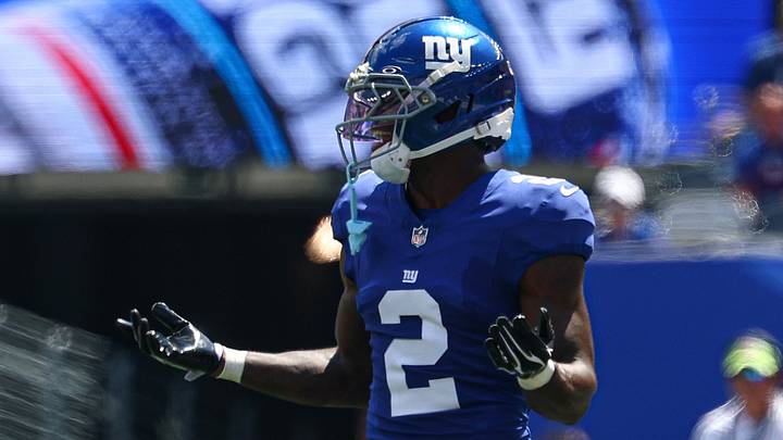 New York Giants cornerback Deonte Banks New York Giants cornerback Deonte Banks
