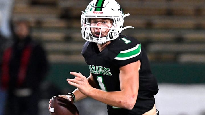 Paradise quarterback Ayden Winters.