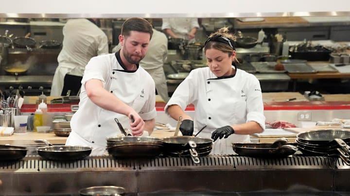 Hell's Kitchen Season 22 episode 14 dinner service