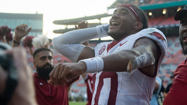 Taylen Green QB Arkansas Razorbacks
