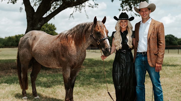 Jason Itkin and Kisha Itkin with Stevie Rey Von