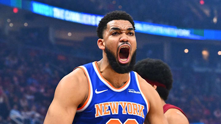 New York Knicks v Cleveland Cavaliers