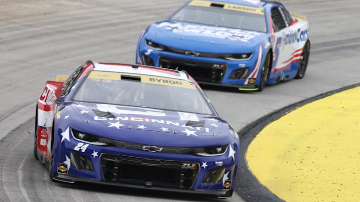 William Byron, Kyle Larson, Hendrick Motorsports, NASCAR
