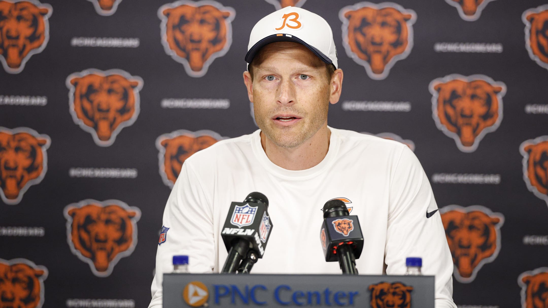 Ben Johnson delivers perfect response to offensive issues at Bears training camp