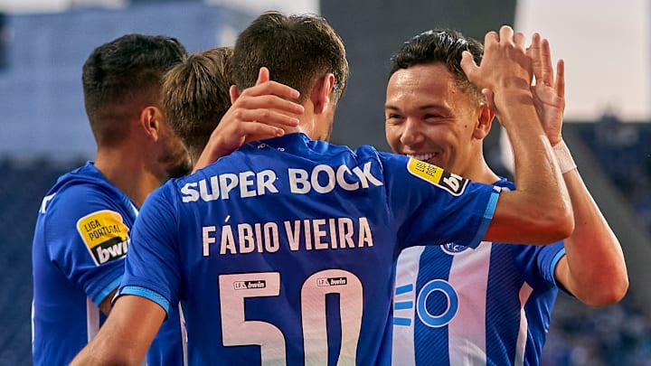 Fabio Vieira wore number 50 at Porto Fabio Vieira wore number 50 at Porto